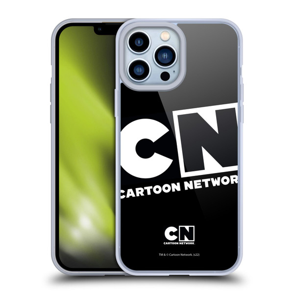 Cartoon Network Logo Oversized Soft Gel Case for Apple iPhone 13 Pro Max