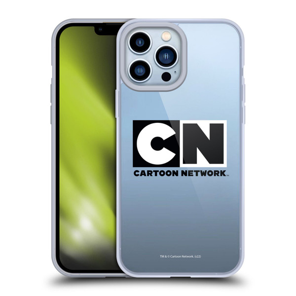 Cartoon Network Logo Plain Soft Gel Case for Apple iPhone 13 Pro Max