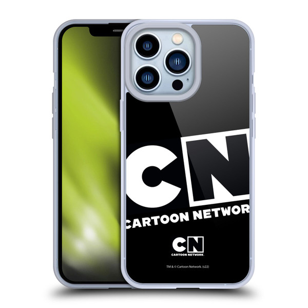 Cartoon Network Logo Oversized Soft Gel Case for Apple iPhone 13 Pro