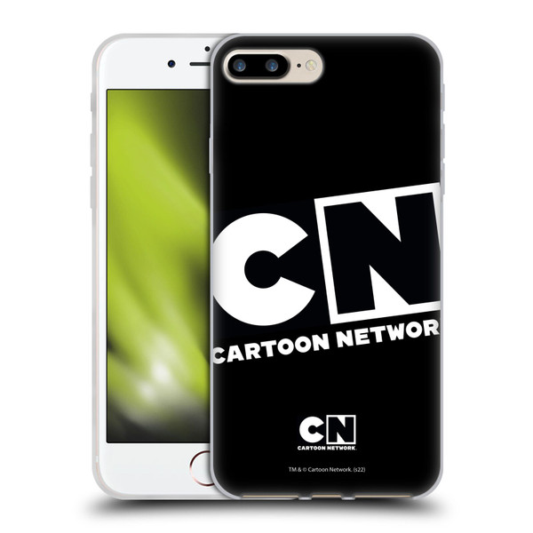 Cartoon Network Logo Oversized Soft Gel Case for Apple iPhone 7 Plus / iPhone 8 Plus