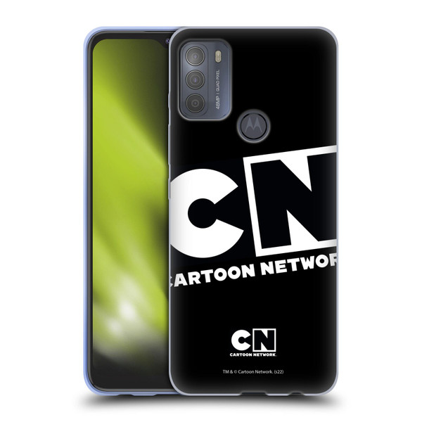 Cartoon Network Logo Oversized Soft Gel Case for Motorola Moto G50