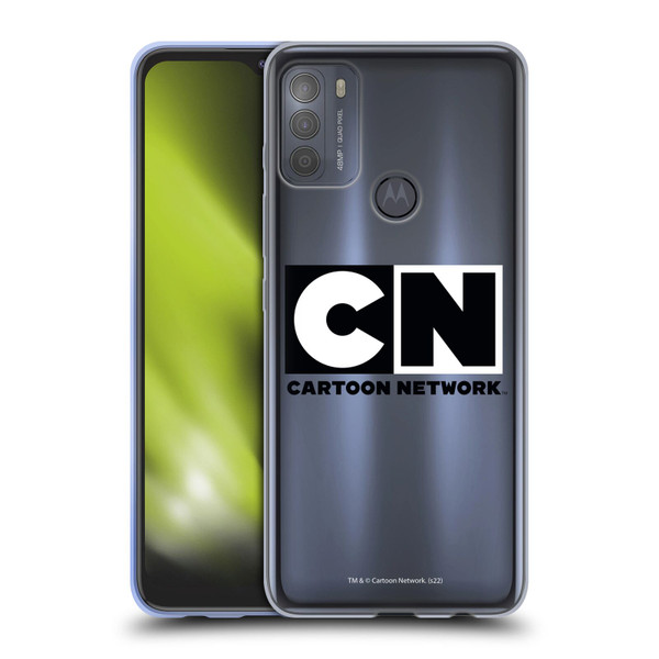 Cartoon Network Logo Plain Soft Gel Case for Motorola Moto G50