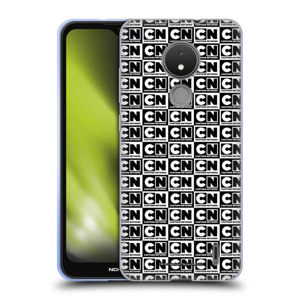 Cartoon Network Logo Pattern Soft Gel Case for Nokia C21