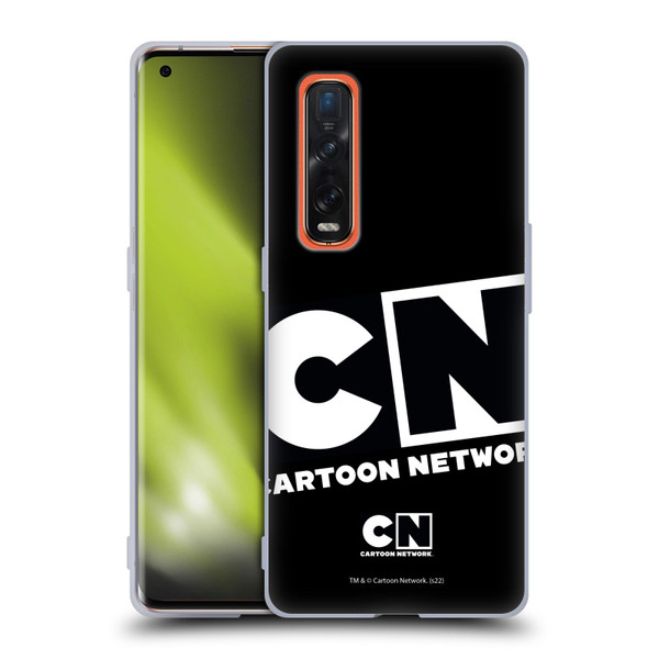 Cartoon Network Logo Oversized Soft Gel Case for OPPO Find X2 Pro 5G