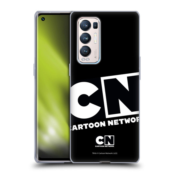 Cartoon Network Logo Oversized Soft Gel Case for OPPO Find X3 Neo / Reno5 Pro+ 5G