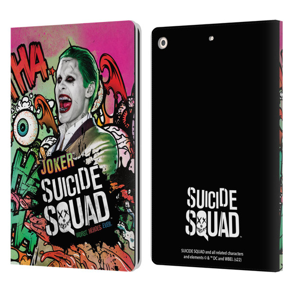 Suicide Squad 2016 Graphics Joker Poster Leather Book Wallet Case Cover For Apple iPad 10.2 2019/2020/2021