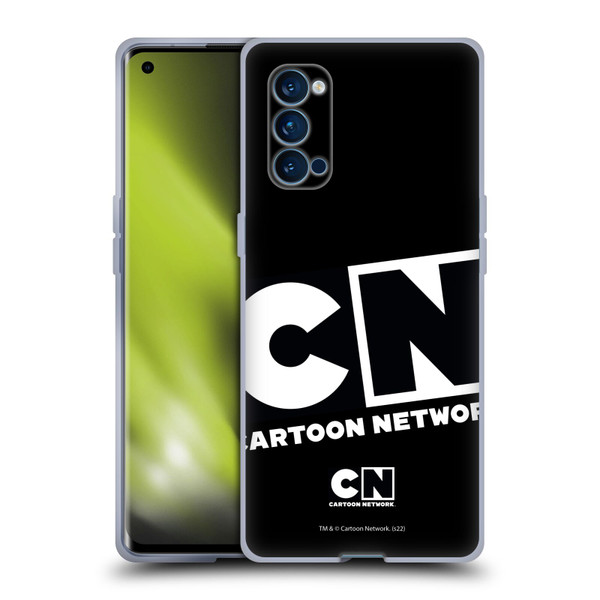Cartoon Network Logo Oversized Soft Gel Case for OPPO Reno 4 Pro 5G