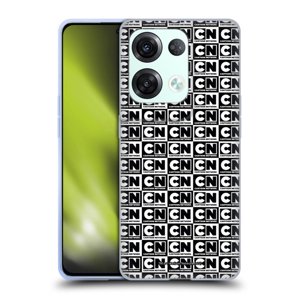 Cartoon Network Logo Pattern Soft Gel Case for OPPO Reno8 Pro