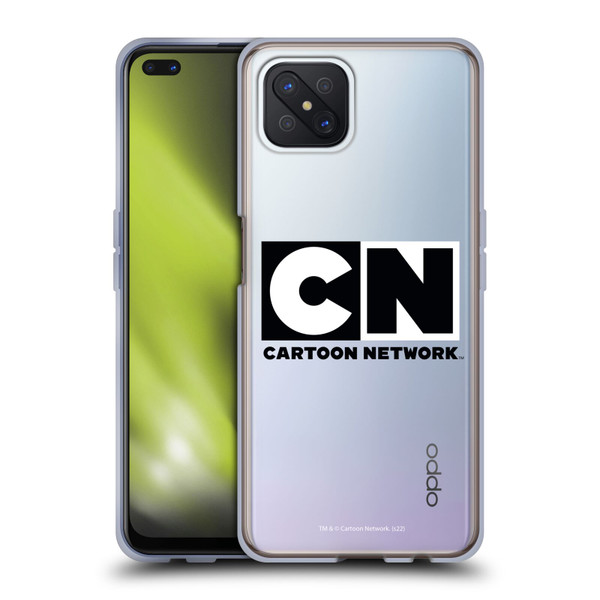 Cartoon Network Logo Plain Soft Gel Case for OPPO Reno4 Z 5G