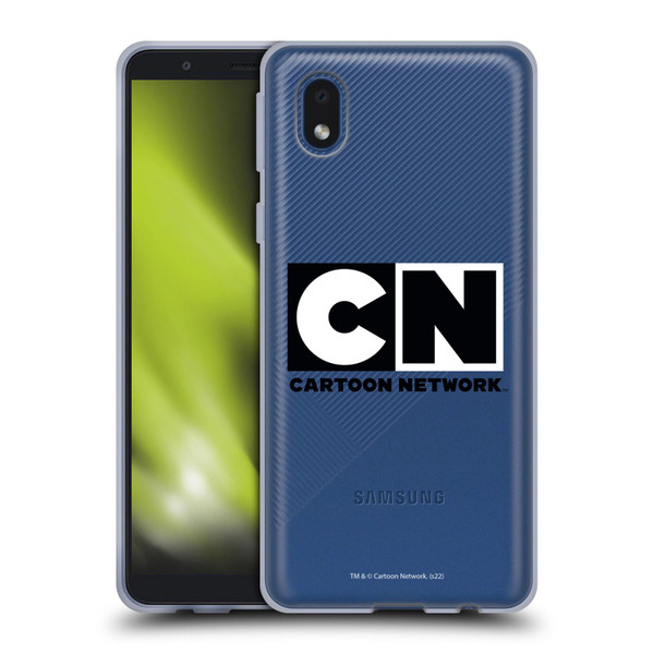Cartoon Network Logo Plain Soft Gel Case for Samsung Galaxy A01 Core (2020)