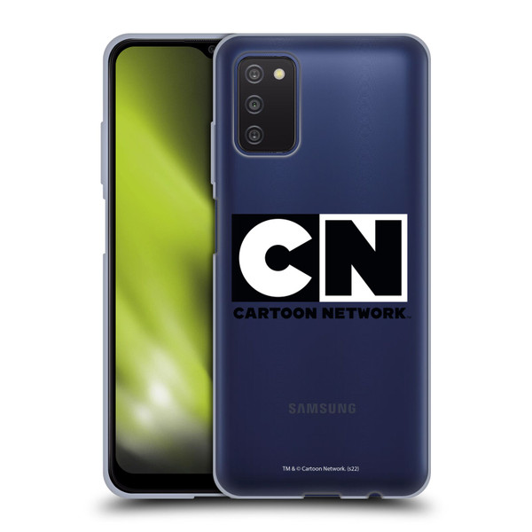Cartoon Network Logo Plain Soft Gel Case for Samsung Galaxy A03s (2021)