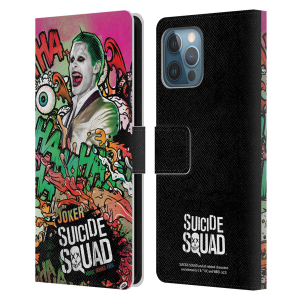 Suicide Squad 2016 Graphics Joker Poster Leather Book Wallet Case Cover For Apple iPhone 12 Pro Max