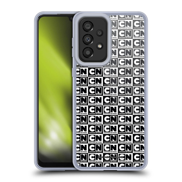 Cartoon Network Logo Pattern Soft Gel Case for Samsung Galaxy A33 5G (2022)