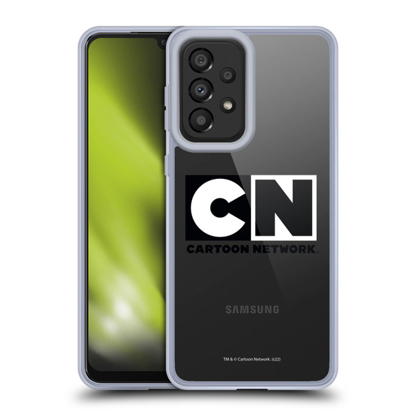 Cartoon Network Logo Plain Soft Gel Case for Samsung Galaxy A33 5G (2022)