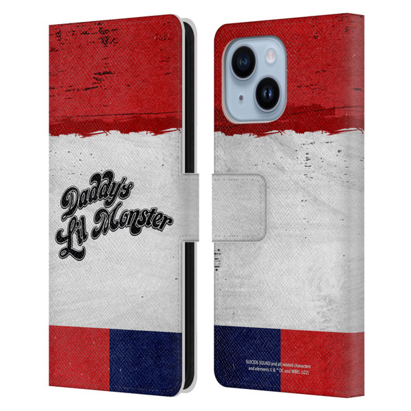 Suicide Squad 2016 Graphics Harley Quinn Costume Leather Book Wallet Case Cover For Apple iPhone 14 Plus