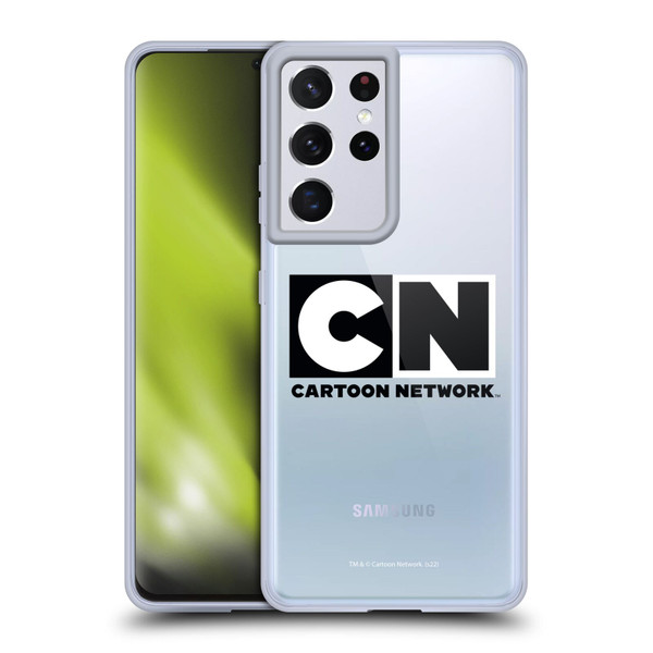 Cartoon Network Logo Plain Soft Gel Case for Samsung Galaxy S21 Ultra 5G