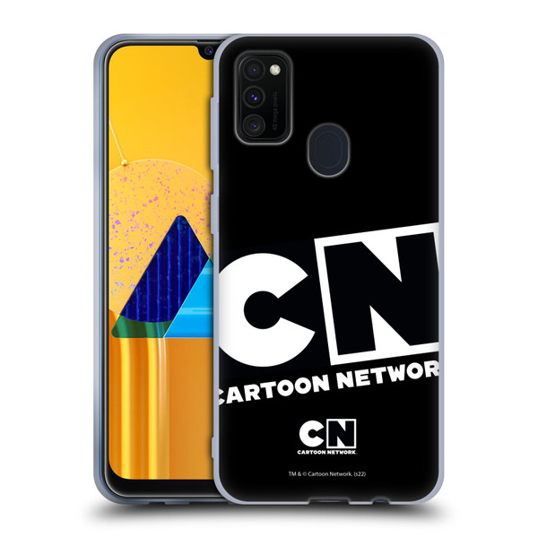 Cartoon Network Logo Oversized Soft Gel Case for Samsung Galaxy M30s (2019)/M21 (2020)