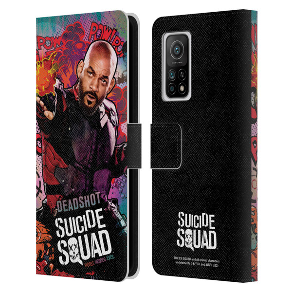 Suicide Squad 2016 Graphics Deadshot Poster Leather Book Wallet Case Cover For Xiaomi Mi 10T 5G