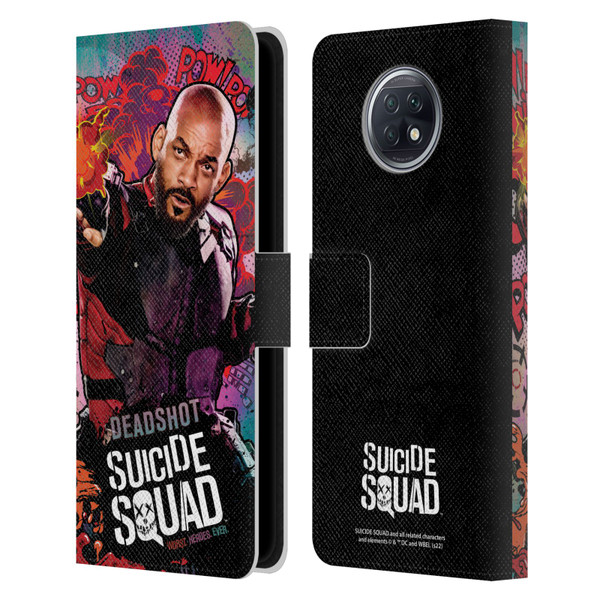 Suicide Squad 2016 Graphics Deadshot Poster Leather Book Wallet Case Cover For Xiaomi Redmi Note 9T 5G