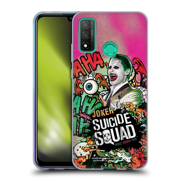 Suicide Squad 2016 Graphics Joker Poster Soft Gel Case for Huawei P Smart (2020)