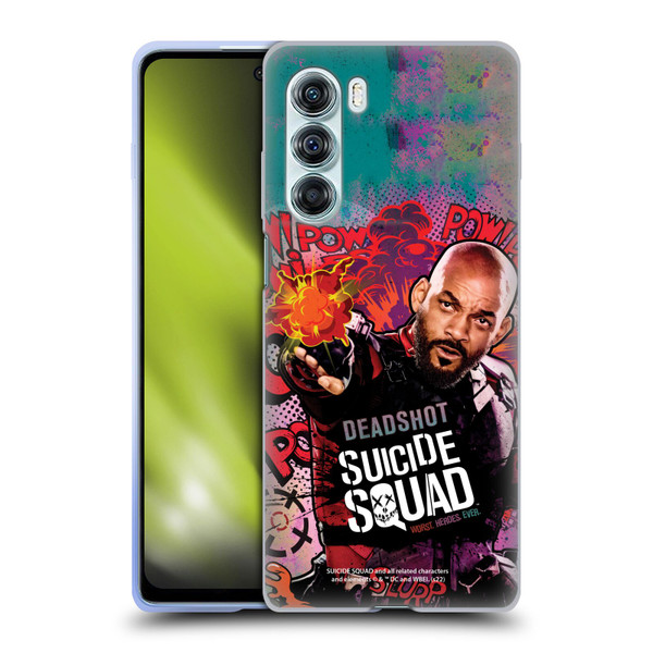 Suicide Squad 2016 Graphics Deadshot Poster Soft Gel Case for Motorola Edge S30 / Moto G200 5G