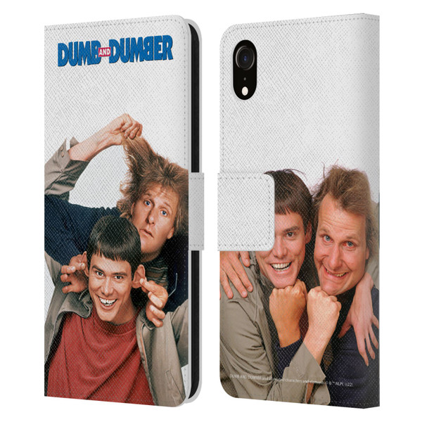 Dumb And Dumber Key Art Characters 1 Leather Book Wallet Case Cover For Apple iPhone XR