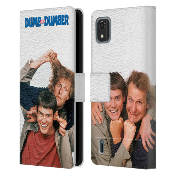 Dumb And Dumber Key Art Characters 1 Leather Book Wallet Case Cover For Nokia C2 2nd Edition