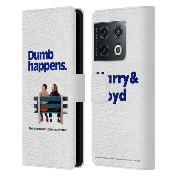Dumb And Dumber Key Art Dumb Happens Leather Book Wallet Case Cover For OnePlus 10 Pro
