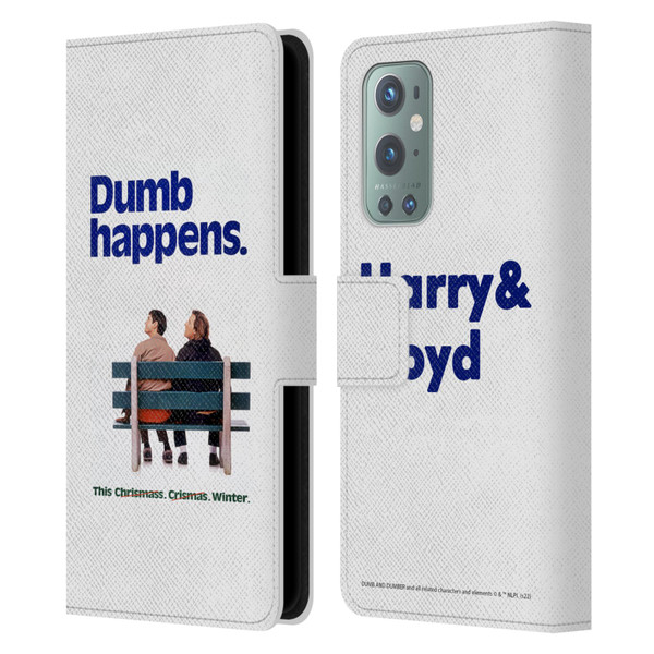 Dumb And Dumber Key Art Dumb Happens Leather Book Wallet Case Cover For OnePlus 9
