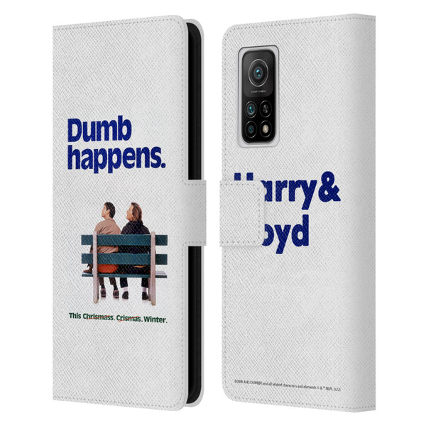 Dumb And Dumber Key Art Dumb Happens Leather Book Wallet Case Cover For Xiaomi Mi 10T 5G