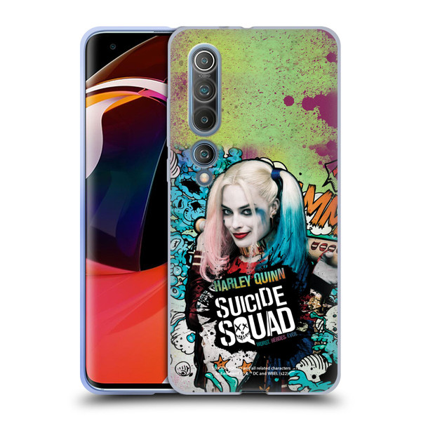 Suicide Squad 2016 Graphics Harley Quinn Poster Soft Gel Case for Xiaomi Mi 10 5G / Mi 10 Pro 5G