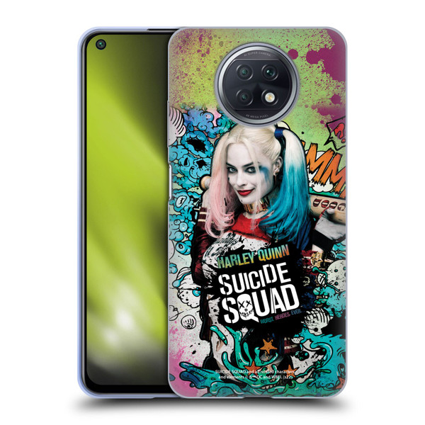Suicide Squad 2016 Graphics Harley Quinn Poster Soft Gel Case for Xiaomi Redmi Note 9T 5G