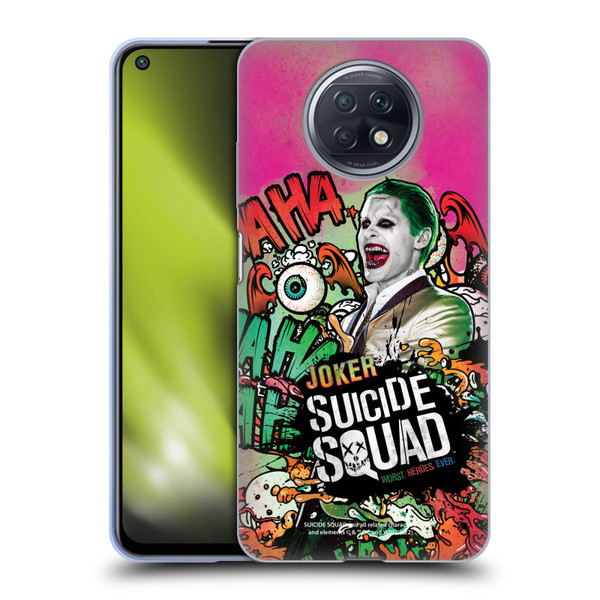 Suicide Squad 2016 Graphics Joker Poster Soft Gel Case for Xiaomi Redmi Note 9T 5G
