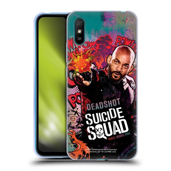 Suicide Squad 2016 Graphics Deadshot Poster Soft Gel Case for Xiaomi Redmi 9A / Redmi 9AT