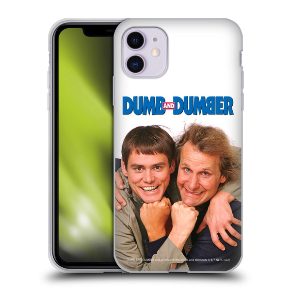Dumb And Dumber Key Art Characters 1 Soft Gel Case for Apple iPhone 11
