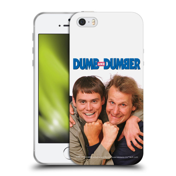Dumb And Dumber Key Art Characters 1 Soft Gel Case for Apple iPhone 5 / 5s / iPhone SE 2016