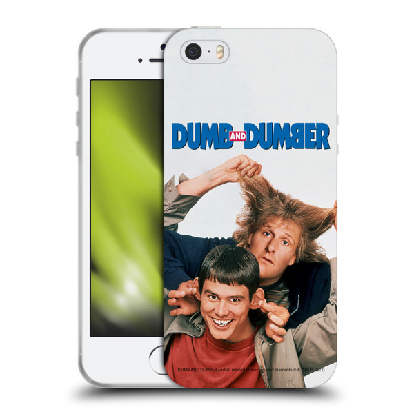 Dumb And Dumber Key Art Characters 2 Soft Gel Case for Apple iPhone 5 / 5s / iPhone SE 2016