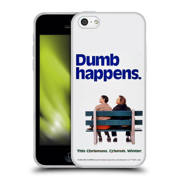 Dumb And Dumber Key Art Dumb Happens Soft Gel Case for Apple iPhone 5c