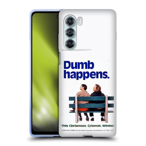 Dumb And Dumber Key Art Dumb Happens Soft Gel Case for Motorola Edge S30 / Moto G200 5G