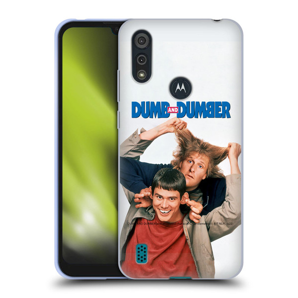 Dumb And Dumber Key Art Characters 2 Soft Gel Case for Motorola Moto E6s (2020)