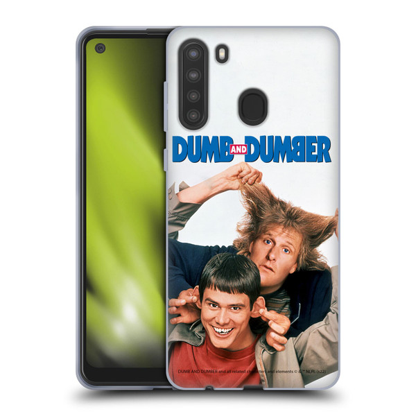 Dumb And Dumber Key Art Characters 2 Soft Gel Case for Samsung Galaxy A21 (2020)