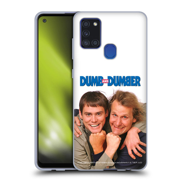 Dumb And Dumber Key Art Characters 1 Soft Gel Case for Samsung Galaxy A21s (2020)