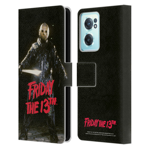 Friday the 13th Part VIII Jason Takes Manhattan Graphics Jason Voorhees Leather Book Wallet Case Cover For OnePlus Nord CE 2 5G