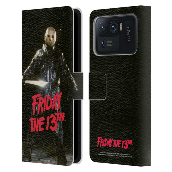 Friday the 13th Part VIII Jason Takes Manhattan Graphics Jason Voorhees Leather Book Wallet Case Cover For Xiaomi Mi 11 Ultra