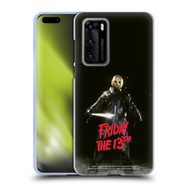 Friday the 13th Part VIII Jason Takes Manhattan Graphics Jason Voorhees Soft Gel Case for Huawei P40 5G