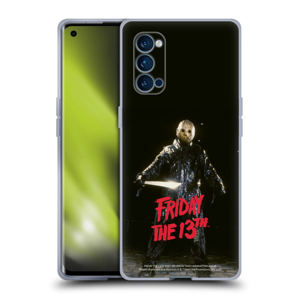 Friday the 13th Part VIII Jason Takes Manhattan Graphics Jason Voorhees Soft Gel Case for OPPO Reno 4 Pro 5G