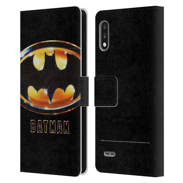 Batman (1989) Key Art Poster Leather Book Wallet Case Cover For LG K22