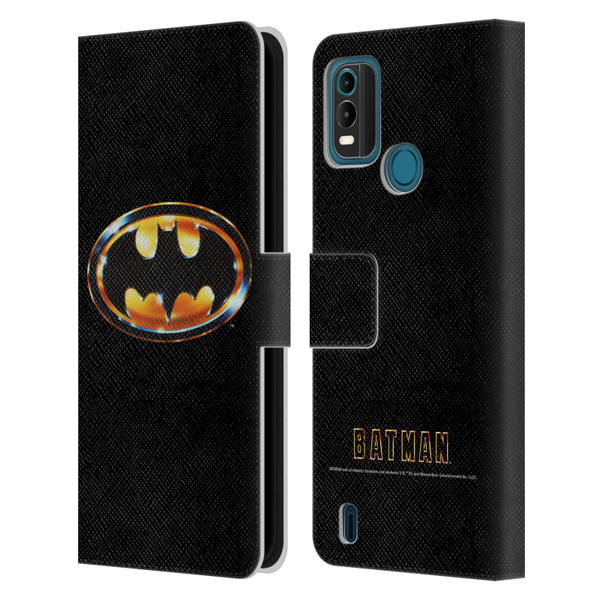 Batman (1989) Key Art Logo Leather Book Wallet Case Cover For Nokia G11 Plus