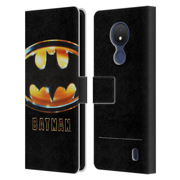 Batman (1989) Key Art Poster Leather Book Wallet Case Cover For Nokia C21