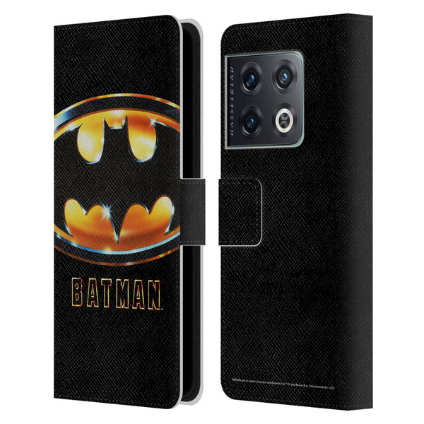 Batman (1989) Key Art Poster Leather Book Wallet Case Cover For OnePlus 10 Pro